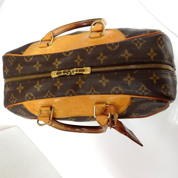 Auth LOUIS VUITTON Deauville Weekend Duffel Bowler - Picture 7 of 15